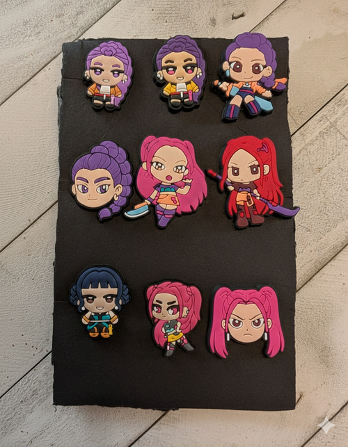 CROC K-Pop Idol & Logo Charm Collection